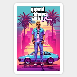 grand theft auto 6 - 002 Sticker